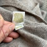 Garnet Hill Wool Cashmere Turtleneck Sweater Dress Taupe Size 8 Photo 11