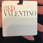 NWT Red Valentino szXL LBD with puff sleeves banded waist a bow and lacy trim Black Size XL Photo 6