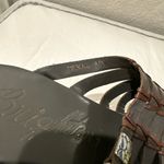 Brighton  Platform Sandals Huaraches Wedge Denali Gray Strappy Leather 10 N Photo 2