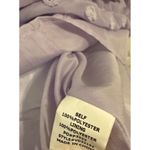 Vine & Love Vine & Love Mini Dress Tiered Babydoll Pom Dot Tie Neck Purple S Photo 4