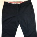 Boden Capri Dress Pants Navy Trousers Women's Size 12R Cropped‎ Workwear Cotton Blue Photo 8
