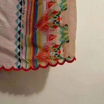 Johnny Was Mariah Printed Smock-Waist Wide Leg Pull-On Pants Photo 6