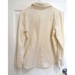 Aventura Organic‎ Cotton Button Down Shirt Long Sleeve Pockets Cream M Size M Photo 4