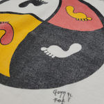 Fruit of the Loom Vintage Shirt Size Large Peace And Dignity Journeys 1992 Print Unisex T-shirt Photo 3