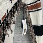 Amuse Society  Fringe Open Front Waterfall Cardigan XS NWT Photo 5