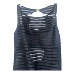 Ralph Lauren Lauren  Womens Black Mesh One-Piece Swimsuit, Size 12 Photo 2