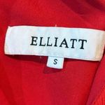 Elliatt Revolve  Red Felice High Neck Midi Dress Size Small Photo 3