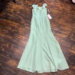 JJ's House JJ’s House basil mermaid slit bridesmaid evening dress Photo 4