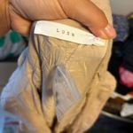 Lush Clothing Lush Beige Gauze Cotton Romper Photo 2