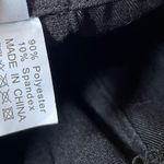 Y2K Black Silky Satin Goth Grunge Punk Dom Lingerie Intimates Structured Corset Size 34 Photo 4