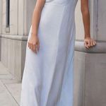 Brandy Melville Blue Floral Colleen Slip Dress Photo 0