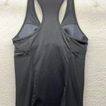Nike  Tank Top Black Dri Fit Active Racerback Running Top Size Medium Photo 5