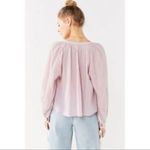 Urban Outfitters NWT UO Wild Horses Tassel Blouse In Lilac Photo 2