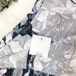 Topshop New  Size 6 Blue, Black Floral Flower Print Skort Photo 5