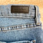 Nicole Miller Blue Straight Leg Jeans Classic Fit Photo 2