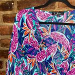 Lulus  Hypnotized Purple Lightweight Woven Surplice Romper Women's Size Medium Photo 3