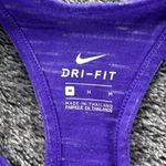 Nike Dri-Fit Tank Womens' Sz M Heathered Purple Photo 3