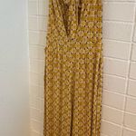Free People vibe check tie waist jumpsuit in sunflower combo Photo 3
