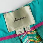 Anthropologie Elevenses • Green Aztec Pattern Costa Shorts Photo 20