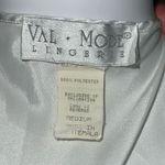 Val Mode‎ Vintage Lingerie Slip and Robe Set White Size M Photo 8