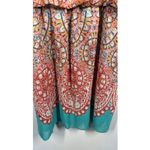 Pixley Women boho print tank dress size small Yellow Photo 2