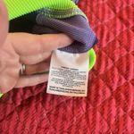 Nike  Ladies Therma-FIT Full-Zip Fleece Hoodie Purple Green Size Small Photo 4