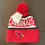 NFL NEW Red Cardinals Beanie with Pom for women Photo 0