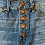 Sincerely Jules Button Fly Denim Shorts Size 3/26 Distressed Blue Photo 6