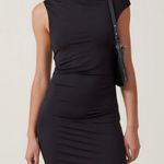 Cotton On Black Luxe One Shoulder Mini Dress Medium Photo 0