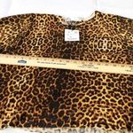 ZARA NEW Long Sleeve Cheetah Print Knit Top Womens Size S Sweater Photo 5