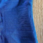 Hugo Boss Boss by Blue Wool Blend Sheath Midi Dress Womens 8 Photo 5