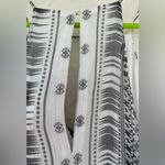 EXPRESS NWT  fully lined, silver, white halter neck, back slit maxi dress; XS Photo 6