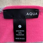 Nordstrom Aqua () neon pink and grey striped dress / L / Excellent condition Photo 9