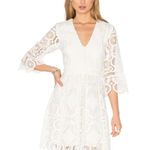 Alexis  Webb Lace Dress in White Size Small Photo 0