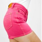 Judy Blue Judy Blue Hi-Rise Garment Dyed Magenta Shorts NWT - Size XL Photo 1