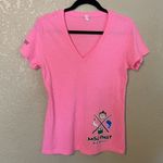 Bella Canvas Miso Phat Maui sushi neon pink V neck shirt size M Photo 1