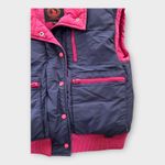 Vintage Mountain Goat by White Stag Down Ski Vest Pink & Navy Women’s Medium Photo 9