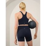 Athleta XS Women's Conscious Crop Sports Bra Size X-Small Cup D-DD Navy Blue Photo 1