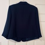 Tahari  Black Blazer Women’s 16W Jacket Crepe Career Formal Office Business Photo 4