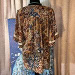 cha cha vente Size M Boho Blouse Photo 6