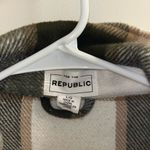 FOR THE REPUBLIC  Plaid Cropped Shacket Photo 1