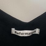 Reformation  Milly Black Jumpsuit with Belt Size: S Photo 6