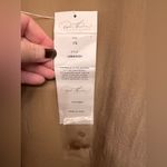 Diane Gilman  Gold Sequin Silk Button-Up Shirt Vintage NWT Photo 5