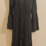 Kiwi & punch black kimono long sleeve NWT Size M Photo 2