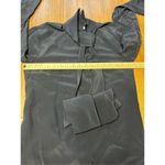 Tibi  Rent the Runway Navy Tie Neck silk Shift Dress sz 2 Photo 5