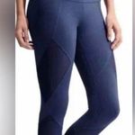 Athleta Sonar Mesh Capri in Iron Blue Small Tall Photo 0