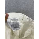 Banana Republic  Women's Boyfriend White Denim Jeans Size 6 Distressed Cotton Photo 2