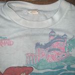 Vintage The Little Mermaid Part of Your World 1989 8 Giggles tshirt Green Photo 5