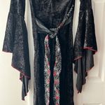 Womens Flare Sleeve Renaissance Dress Cosplay Costume Victorian Dress Black Size undefined Photo 6