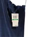 L'IDÉE 90's Midi Soirée One Shoulder Pleated Dress Regal Blue Large Photo 9